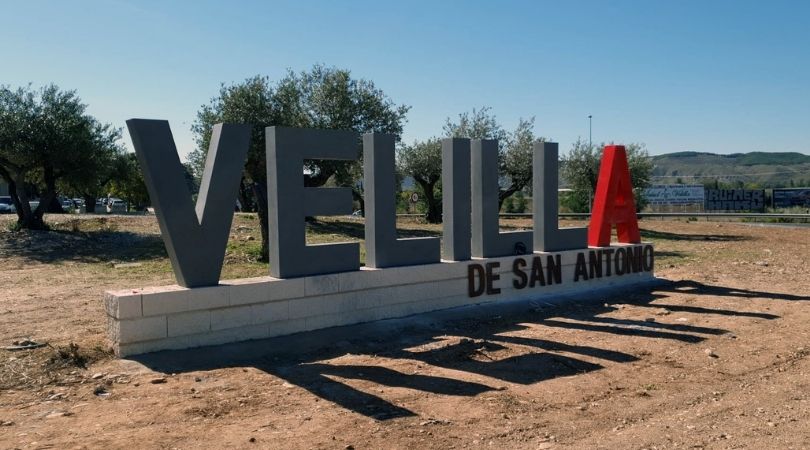 Nueva imagen en la entrada a Velilla desde la M-208