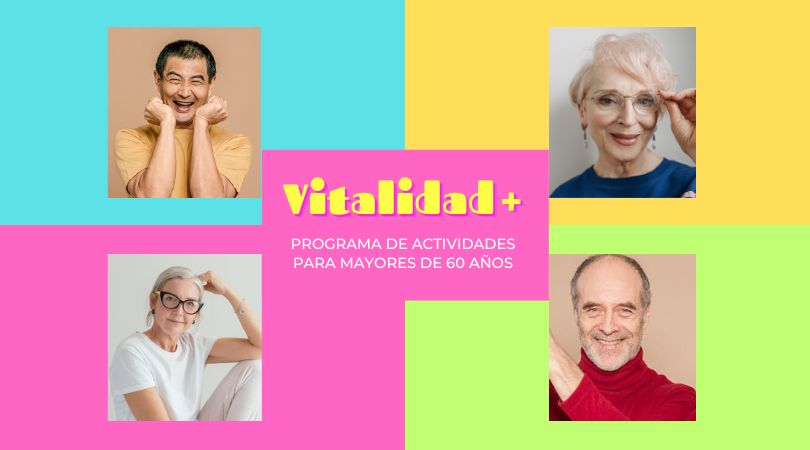 Programa Vitalidad +, actividades para mayores de 60 años