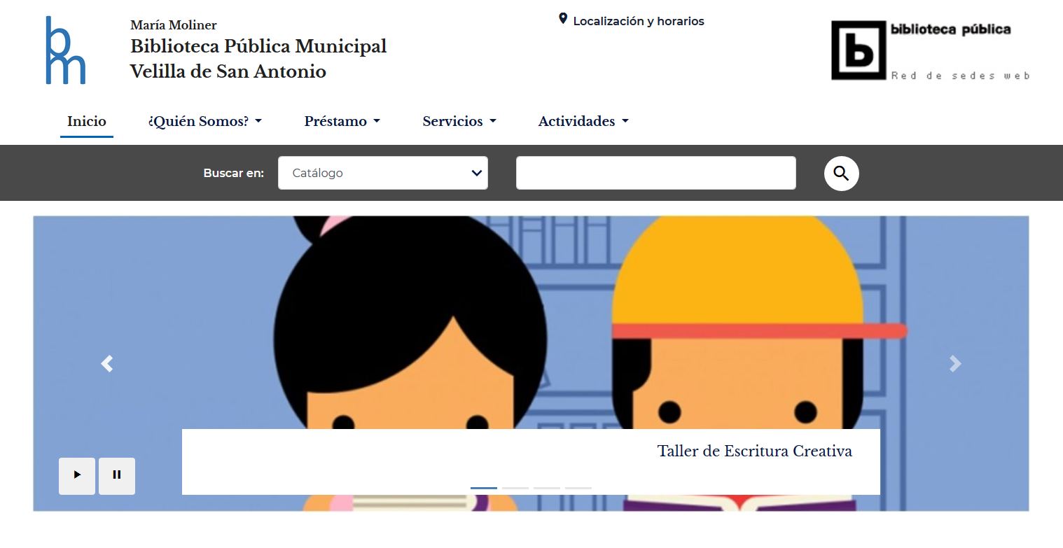 La Biblioteca María Moliner ya tiene página web